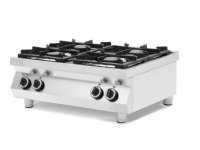 Gasfornuis Kitchen Line 4 pits, tafelmodel