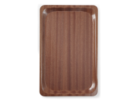 Dienblad, rechthoekig, antislip, gelamineerd, AmerBox, GN 1/1, Mahonie, 325x530mm