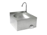 Wasbak met kniebediening