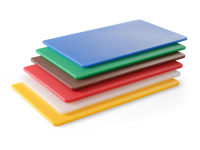 Snijplanken HACCP GN 1/1 - set van 6 kleuren, HENDI, 6 st., 530x325mm