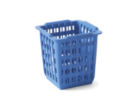 Bestekkorf, HENDI, blauw, 125x84x(H)135mm