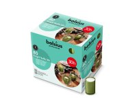 Bolsius Professional ReLight navullingen 30 branduren Olijfgroen doos 80 stuks