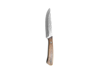 Steakmes gehamerd 23,5cm Kamet Rosewood | Houten Steakmes Horeca Comas