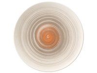 Amarah Taupe Coupe bord plat 21cm