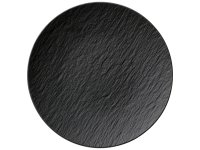 The Rock Black Shale Coupe bord plat 25cm