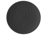 The Rock Black Shale Coupe bord plat 21cm