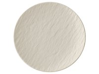 The Rock White Glacier Coupe bord plat 21x21cm