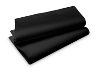 Tafelkleed/napperon 127 x 220 cm zwart Evolin Duni 1x25st