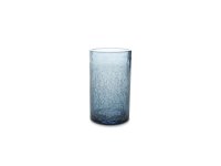 Glas 40cl blue Crackle