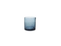 Glas 22cl blue Crackle