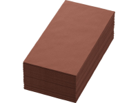 Bio Dunisoft® servet 40 x 40 cm Chestnut Duni 360 St/Doos (6 x 60 St) 1/8vouw