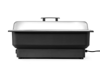 Chafing dish elektrisch Tellano, HENDI, Kitchen Line, GN 1/1, 9L, 220-240V/900W, 575x349x(H)278mm