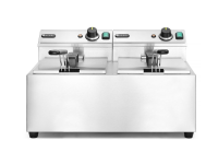 Friteuse Profi Line - 2 x 8 L, HENDI, Profi Line, 16L, 230V/7000W, 605x460x(H)369mm