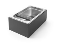 Afklopbak in houten frame