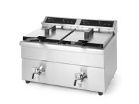 Inductie friteuse Kitchen Line - dubbel