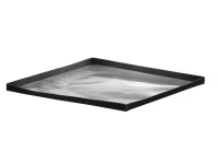 Ovenschaal voor Speedovens, non-stick coating, HENDI, Zwart, 280x280x(H)15mm, Vierkant