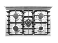 Gasfornuis - 5 pits, met ombouw