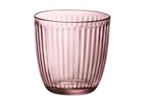 Line Waterglas 29cl Roze Set 6 