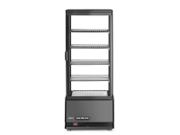 Koelvitrinekast 98L, Arktic, Zwart, 230V/210W, 444x397x(H)1100mm
