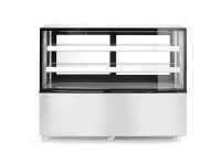 Koelvitrine met 2 schappen, Arktic, 510L, 230V/490W, 1524x677x(H)1230mm