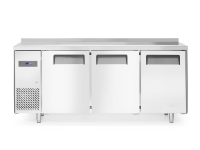 Vrieswerkbank met 3 deuren Kitchen Line 390L, Arktic, Kitchen Line, 291L, 230V/550W, 1800x600x(H)886mm