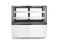 Koelvitrine met 2 schappen, Arktic, 410L, 230V/490W, 1224x677x(H)1230mm