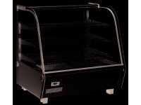 Opzet warmhoudvitrine drielaags