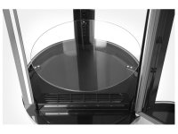 Gebaksvitrine rond 100L