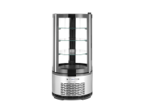Gebaksvitrine rond , Arktic, 100L, 230V/210W, ⌀480x(H)1065mm