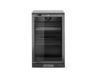 Backbar koelkast met enkele deur, Arktic, 86L, Zwart, 220-240V/120W, 500x530x(H)870mm
