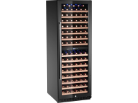 Wijnkoeler, 2 zones, 131 flessen, Arktic, 418L, Zwart, 680x595x(H)1760mm