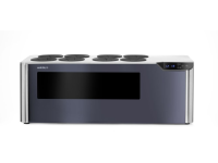 Wijnkoeler tafelmodel, met 2 temperatuurzones "Cellar", Arktic, Zwart, 220-240V/60W, 800x350x(H)293mm