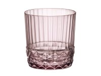 america'20s Lilac Rose Dof Tumbler s6 37cl - d8.8xh9.2cm Bormioli Rocco