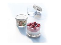 Onctuose Kom Met Deksel 22 Cl Set 6gemonteerd