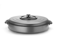 Partypan, HENDI, binnenpan 550x60mm, 230V/1600W, ⌀620x(H)170mm