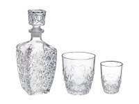 Dedalo Whiskyset 7-delig 1 Decanter 75cl + 6 Tumblers