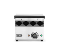 Contactgrill voor hotdogs en wraps, HENDI, 220-240V/1800W, 385x285x(H)254mm