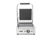 Contactgrill - enkel, HENDI, boven geribd, onder glad, 230V/1800W, 310x375x(H)216mm