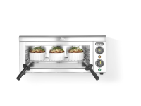 Salamander met muurbevestiging, HENDI, 230V/2000W, 610x450x(H)275mm