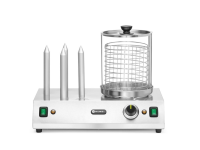Worst en hotdogbroodjes warmer, HENDI, 220-240V/550W, 500x310x(H)395mm