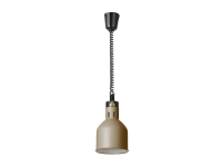 Warmtelamp verstelbaar, cilindrisch, HENDI, Beige, 230V/250W, ⌀175x(H)250mm