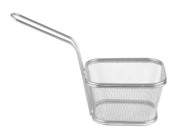 Frituurmandjes miniaturen stapelbaar, HENDI, 130x115x(H)80mm