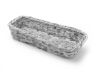 Bestekmand, HENDI, Lichtgrijs, 270x100x(H)45mm