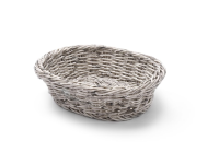 Broodmand ovaal, HENDI, Lichtgrijs, 250x190x(H)65mm
