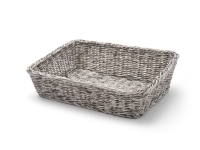 Broodmand rechthoekig, HENDI, Lichtgrijs, 400x300x(H)120mm