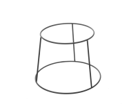 Standaard voor manden, HENDI, ⌀250x(H)180mm