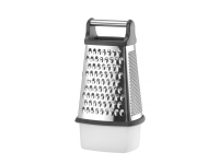 Rasp 4-zijdig met container, HENDI, 158x130x(H)310mm