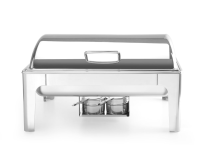 Chafing dish GN 1/1 mirror finish, HENDI, Profi Line, 9L, 570x405x(H)320mm