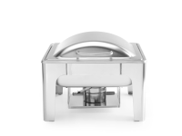 Chafing dish GN 1/2 satin finish, HENDI, Profi Line, 4L, 365x370x(H)280mm