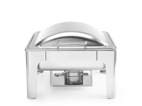 Chafing dish GN 2/3 satin finish, HENDI, Profi Line, 6L, 395x430x(H)290mm